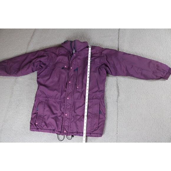 Patagonia Guide Parka Jacket Mens Small Vintage Purple Padded Nylon 90s 84151 - Picture 7 of 8